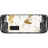 White Scattered Marble Steam Deck Handheld Gaming Computer Skin